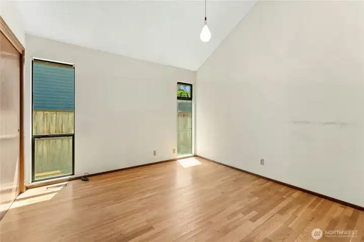 Bedroom 2 has large closet space