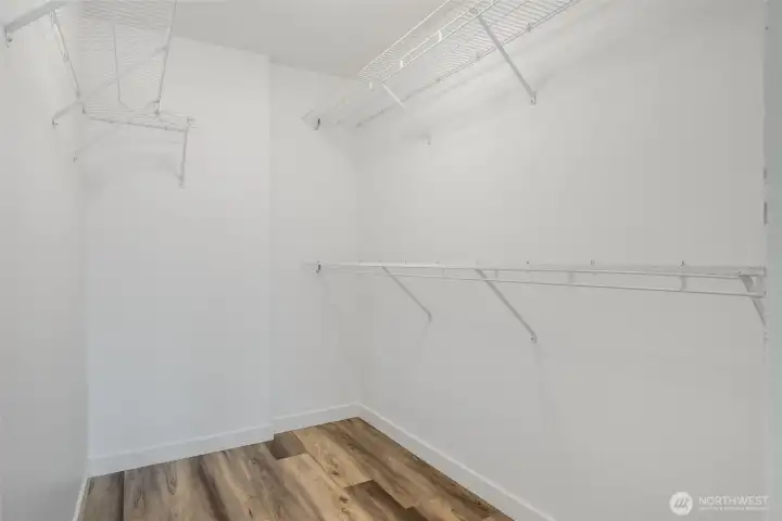 Walk-In Closet in Primary Room