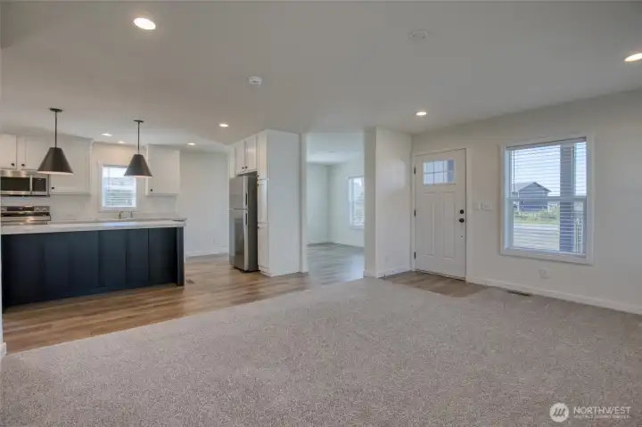 Front entry.
