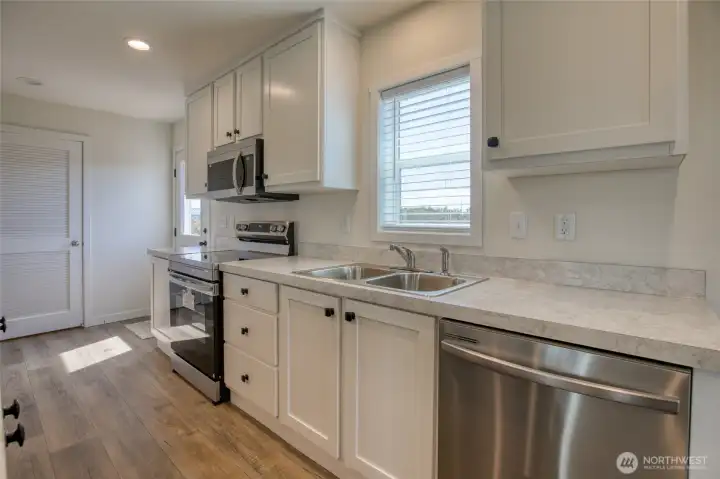 Utility room off the kitchen.
