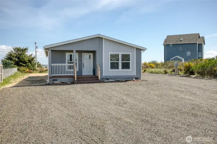 Cute home on a spacious lot.