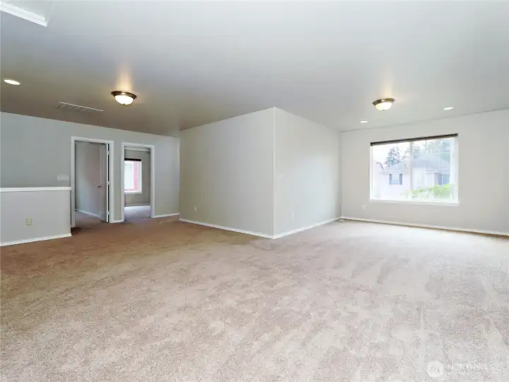 Upstairs loft
