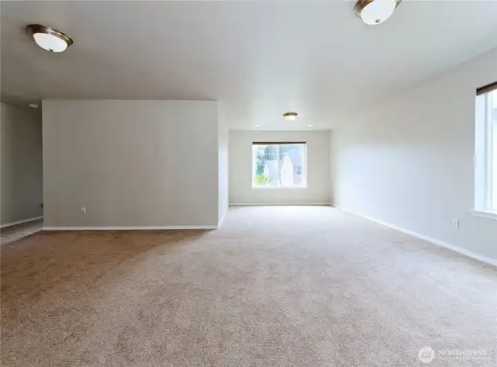 Upstairs loft