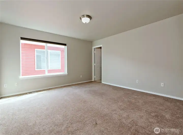 Bedroom #3 with WIC