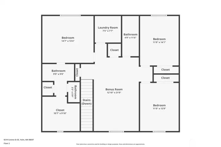2nd floor floorplan
