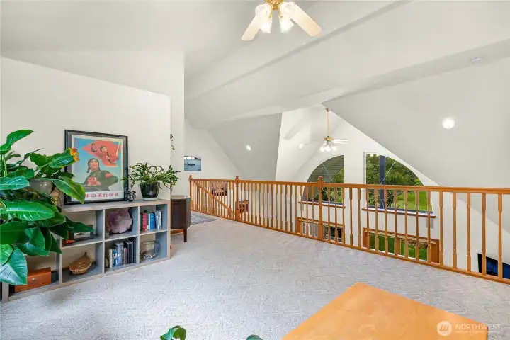 Upstairs loft