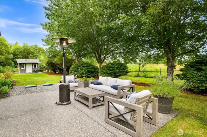 Back patio