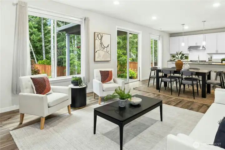 Wonderful open floor plan. Wonderful open floor plan.