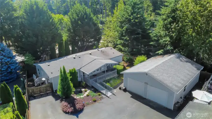 2 car garage + workshop, ample parking + RV Space 2 car garage + workshop, ample parking + RV Space