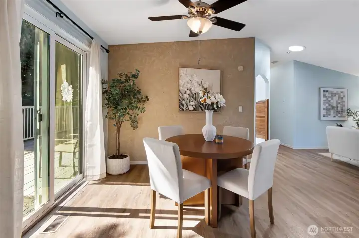 Formal dining area Formal dining area