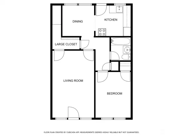 Floor Plan - Apt. 2 & 7