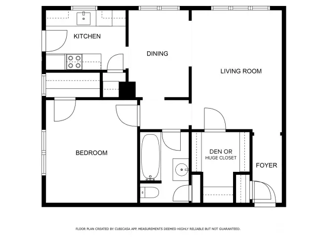 Floor Plan - Apt. 3 & 6