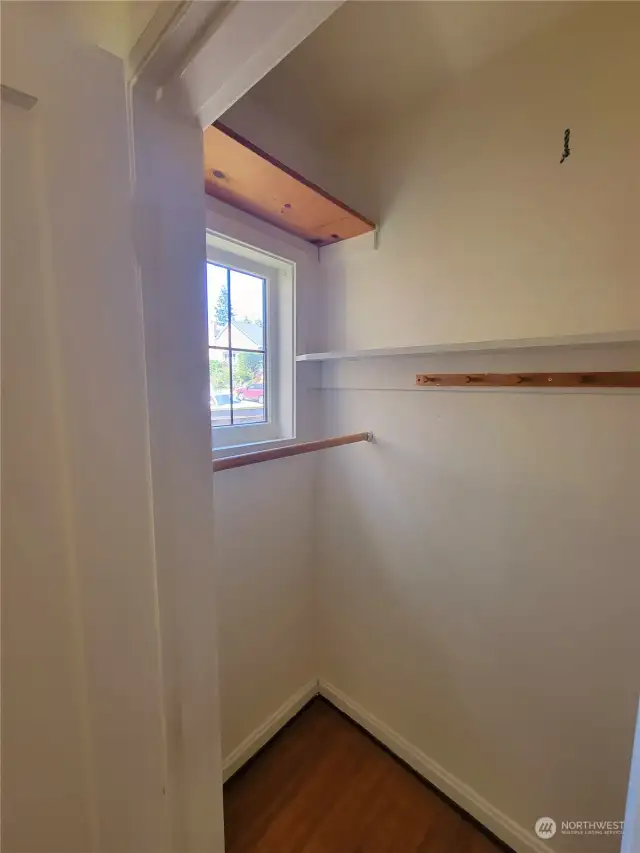 Bedroom closet.  Apt. 6