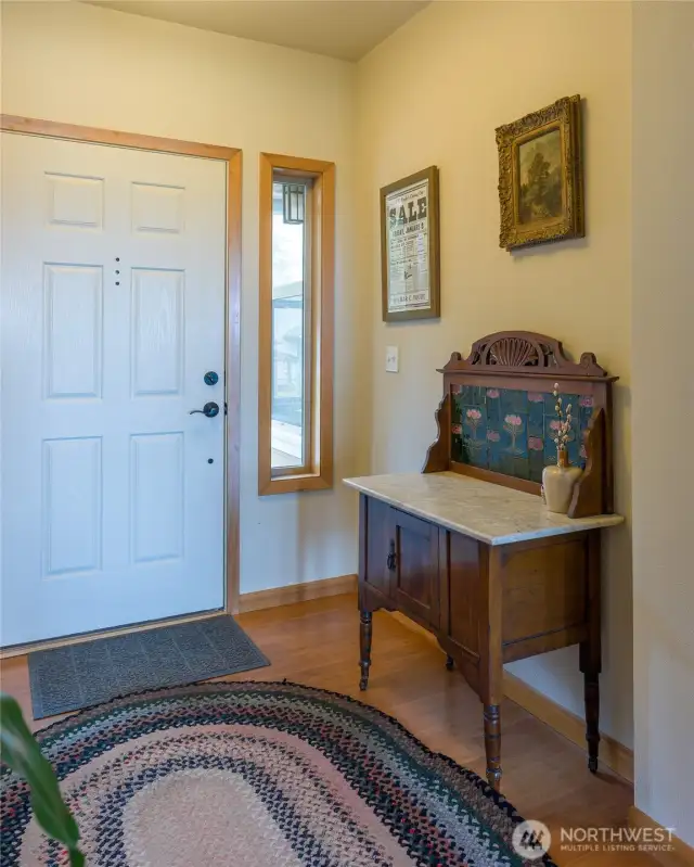 Main house entryway