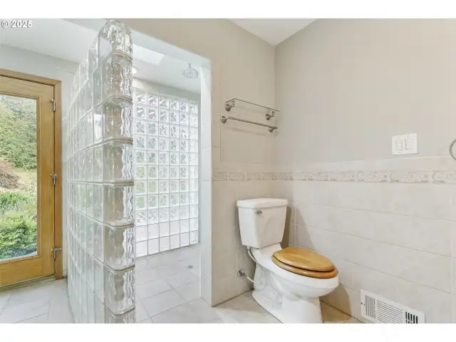Main Level Bathroom shower