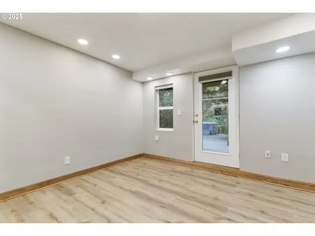 Lower level bedroom