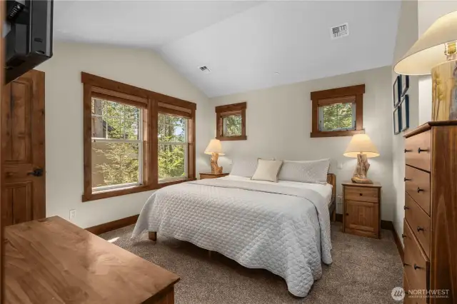 Large upstairs en-suite. with SW facing views!