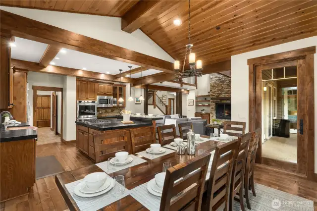 Beautiful fit and finishes throughout the home adds sophistication.