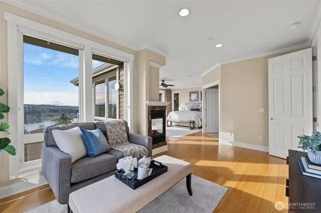 Sitting area in Primary Suite