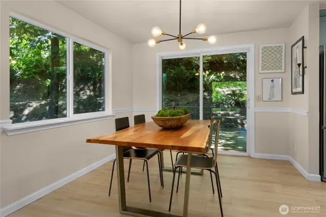 Dining Area - Deck Assess and easy flow into kitchen and living room