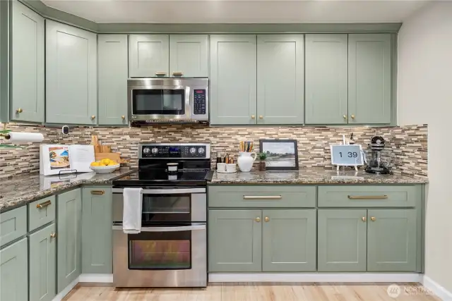 Stainless Steel appliances