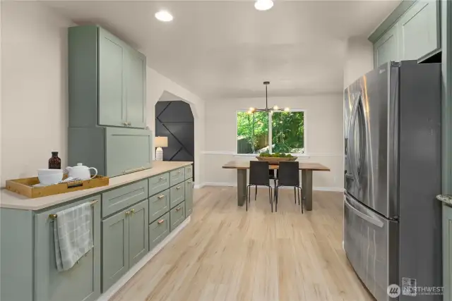 Extra wide kitchen
