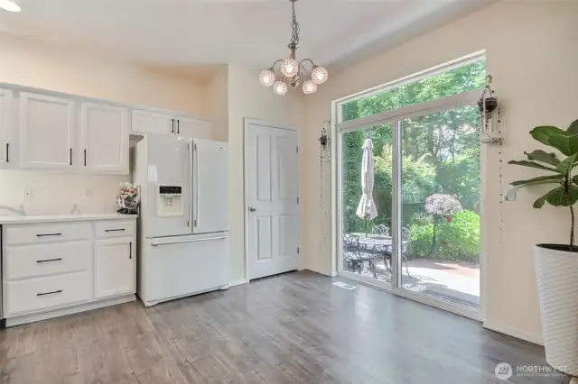 Nook area and pantry