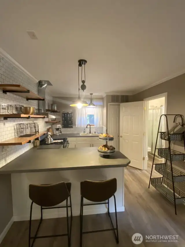Bar seating for Studio Kitchen