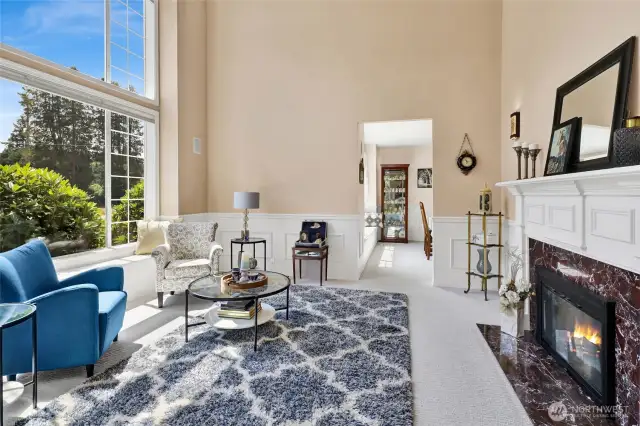 South facing formal living room