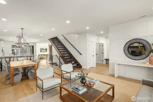 open floor plan