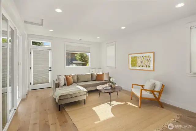 Bonus room next to kitchen