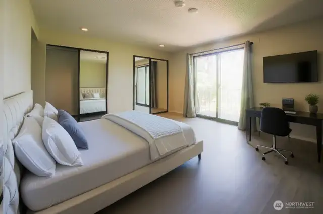 This room is virtually staged