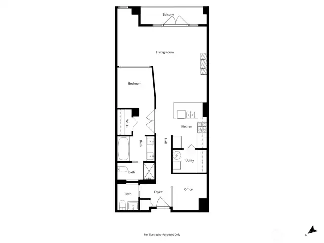 Excellent floor plan.