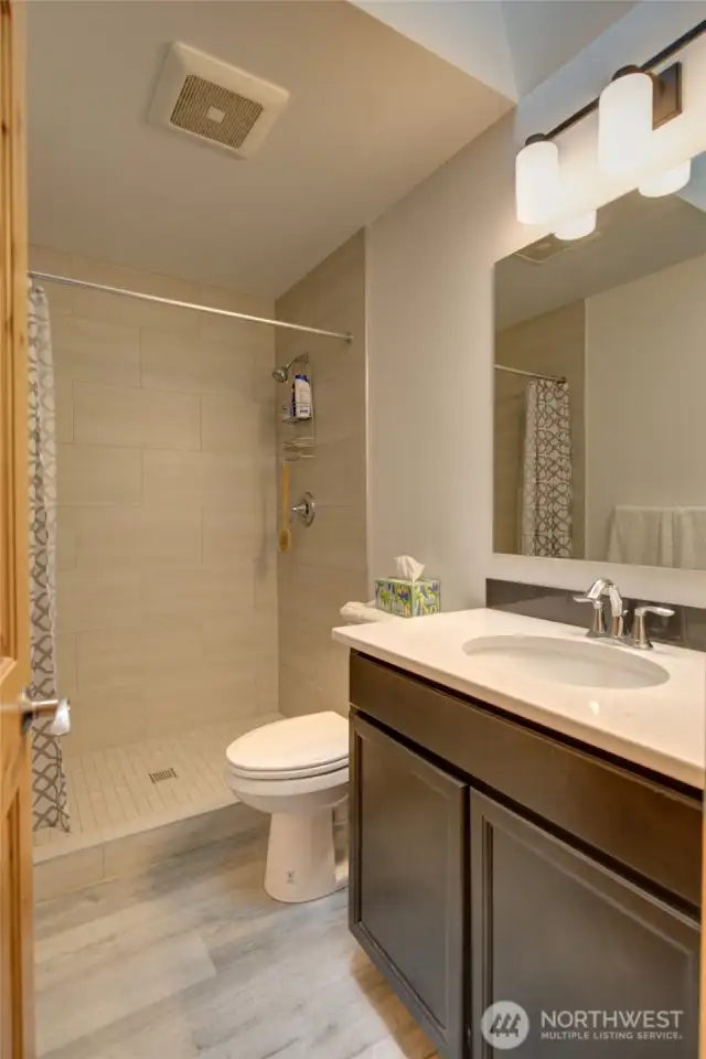 Hallway Bathroom
