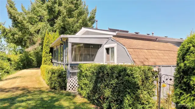 Enclosed Porch From Outside
