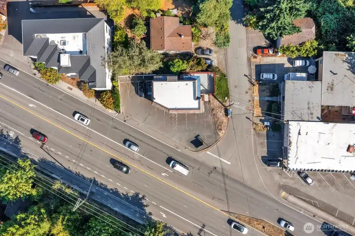 Ideal corner lot