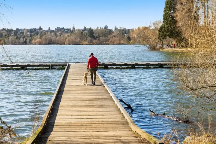 So much to do here - swim, kayak, paddleboard or row in the summer months!