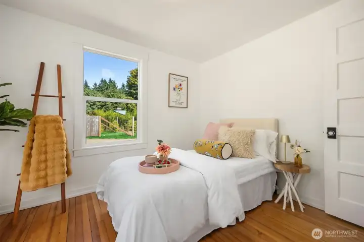 North-East facing bedroom