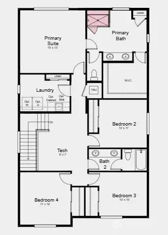 Floor Plan Level 2