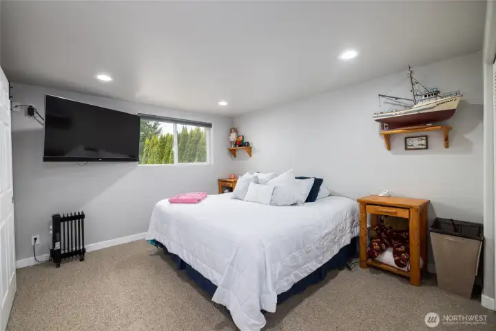 Spacious primary bedroom. Spacious primary bedroom.