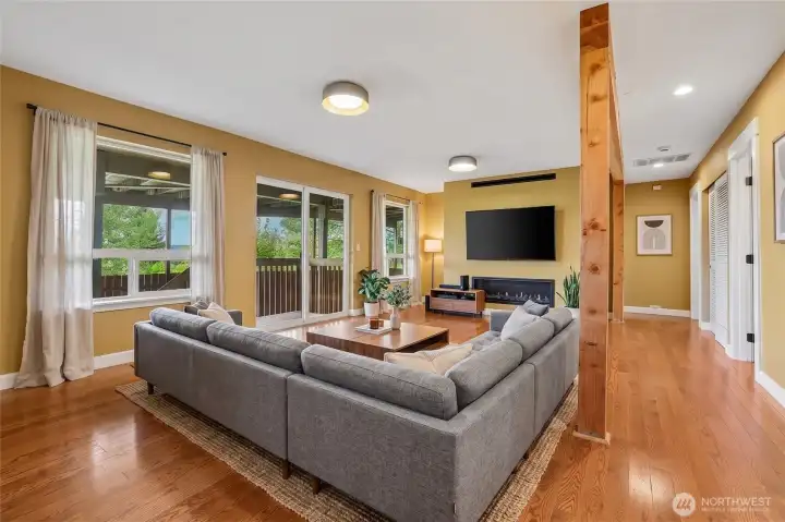 lower level bonus room/ 2nd living room Virtually