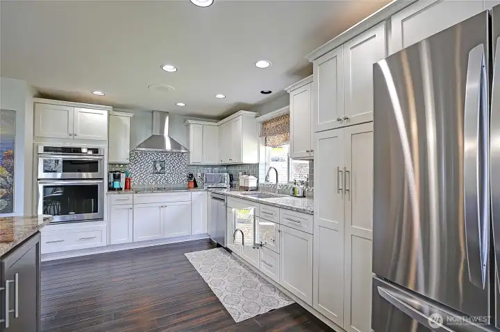 Beautifully updated kitchen with timeless finishes.