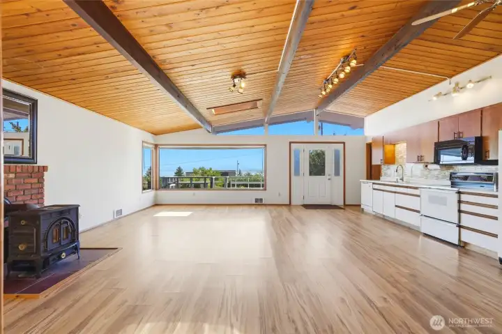 Great Room with View Windows