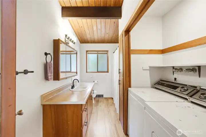 Main Bathroom and Laundry