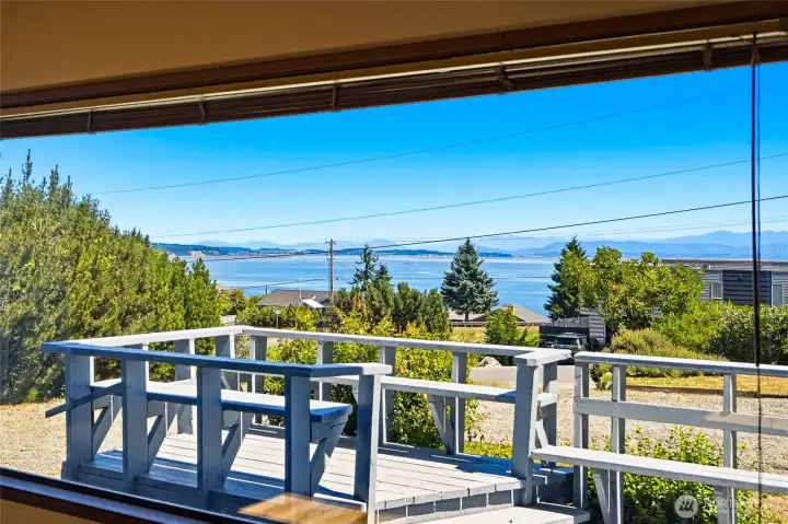 Beautiful sound view from the living room window