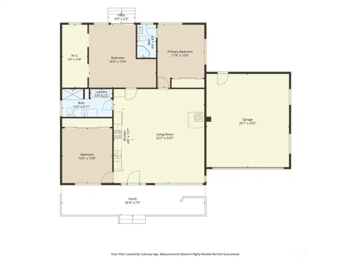Floor Plan - Main Level Layout with Rec Room upper left