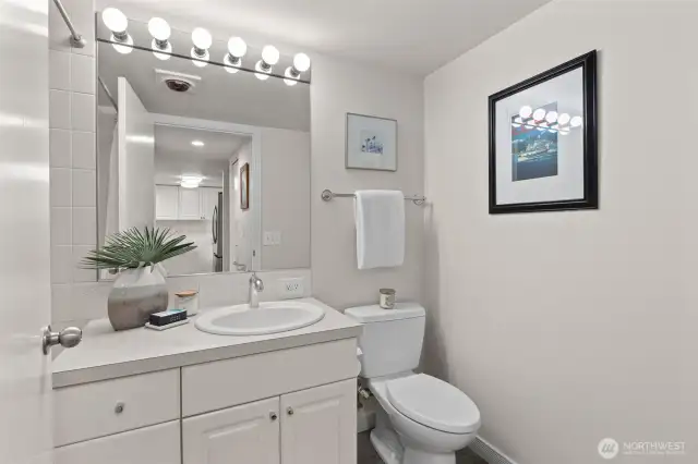 Full bathroom on main floor