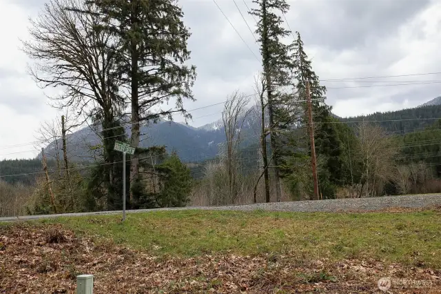 South facing view towards SR530.