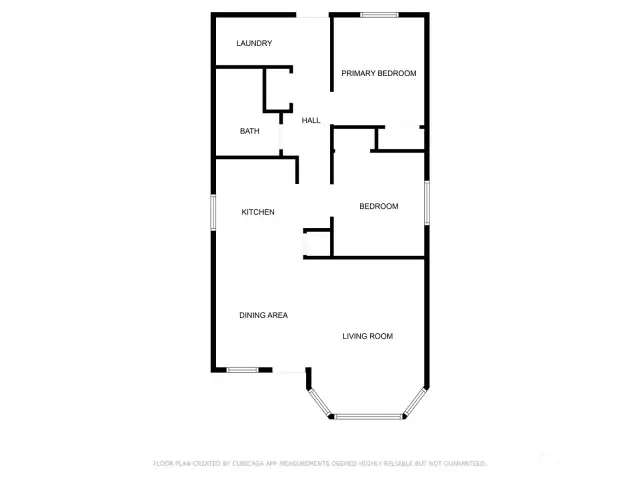 ADU floor plan. Buyer to verify