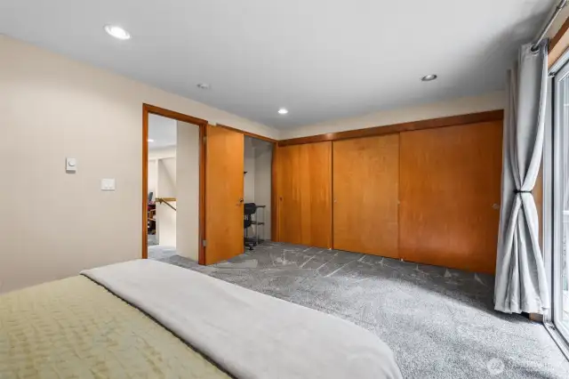 Large closet space